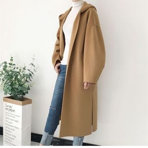 Autumn en Winter Women Fashion Wool Coat Blends 201102