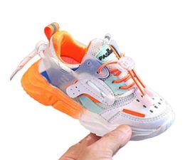 Herfst Baby Girls Boys Casual Shoe Soft Bottom Nonslip Ademende Outdoor Fashion For Kids Sneakers Sports Shoes 2201153005916