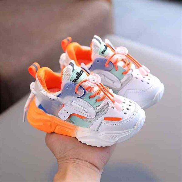 Automne bébé filles garçons chaussures décontractées fond souple antidérapant respirant mode extérieure pour enfants baskets enfants chaussures de sport 2115