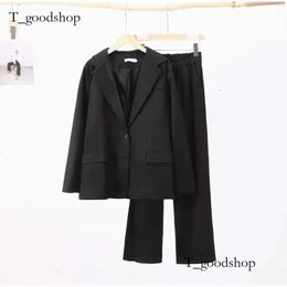 Autumn Blazer Suits Pant Solid Woman 2 stuks Set lange mouw jas jassen vrouwelijke Koreaanse mode casual kantoor dame chic d9d