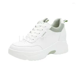 Automne décontracté Dermis 620 printemps chaussures femmes blanc Sneaker à semelles épaisses augmenté petites femmes