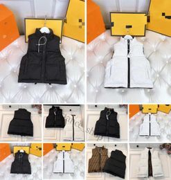 Gilet chaud d'automne pour enfants, gilet épais, vêtements d'extérieur, pour adolescents, garçons et filles, vestes sans manches, 3411690