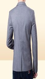 Vêtements d'automne hommes combinaisons veste Casaco Terno Masculino Blazer Cardigan Jaqueta Marid Marid Jackets8900120