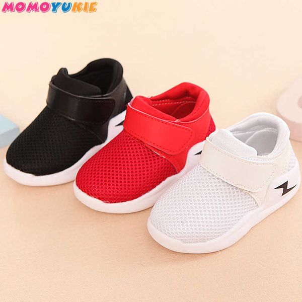 Otoño red de moda transpirable rojo ocio deportes zapatillas para niñas zapatos blancos para niños marca niños zapatos 210713