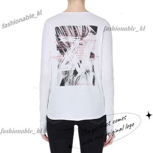 Automne Niche français Zadig Voltaire Sweatshirts bouton en V Ve à col en arrière en dos