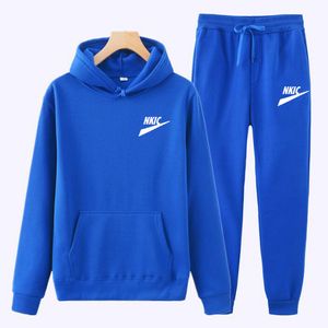 Sweat à capuche d'automne Ensembles Survêtements pour hommes Sweats à capuche de mode pour hommes Pantalon de marque noir Pantalon de jogging décontracté Survêtement Sweat-shirt Femme Pull