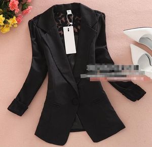 Costumes pour femmes Blazers automne dentelle Blazer femmes Singel bouton col rabattu vestes Feminino