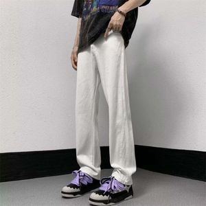 Autumn Jeans Men's Fashion Slim Fit Trendy Brand Pi Shuai American High Street Loose Pants NK8172-P45