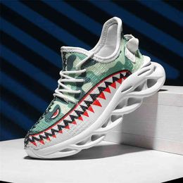 Herfst Kids Sneakers Comfortabele Shark Schoenen Jongens Meisjes Twist Bodem Trainers Flying Geweven Kinderen Sport Running Sneakers Kinderen 210329