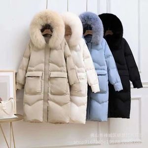 Herfst Koreaanse versie Afslanken halflange 2023 Herfst/Winter Casual mode donsjack Verdikte dames