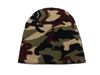 Automne Bons pour hommes Skullies Breffe pour femmes tricots Chapeaux pour filles camouflage Gorros Bonnet Unisexe Bamans Brimless Caps