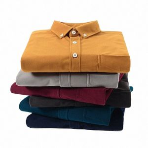 Chemise à manches en velours côtelé pour hommes, style japonais, avec poche unique, confortable, douce, coupe standard, chemises décontractées, automne, U0Zh #