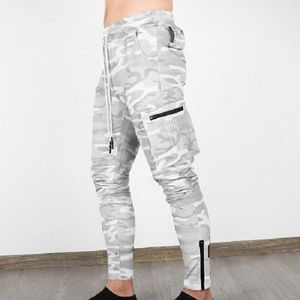 Herfst Heren Broek Hip Hop Harem Joggers Broek Nieuwe Mannelijke Broek Mens Solid Multi-Pocket Cargo Pants Skinny Fit Sweatpants