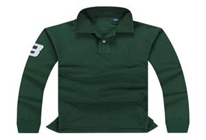 Autumn Nieuwe Golf Men039s en dames039S Paul T -shirt Polo shirt mannen en vrouwen Fashion Business Longsleved Solid Color Top T3488263