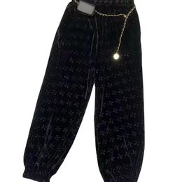 Pantaloni da donna nuovi autunnali, tendenza della moda, pantaloni larghi a gamba larga, super comodi, di alta qualità, mostrano pantaloni dal temperamento alto e sottile