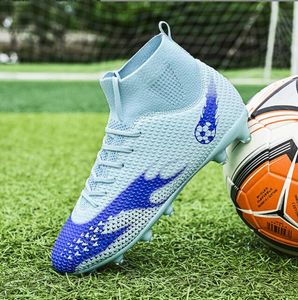 Automne nouvelles chaussures de Football haut de gamme pour jeunes adultes TF/AG chaussures de Football antidérapantes pour entraînement en plein air chaussures de compétition professionnelle TAILLE 33-45