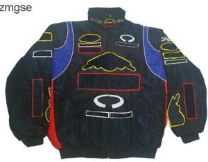 Veste de course d'automne One F1 Formula et vêtements d'hiver en coton entièrement brodés sp 0B5K