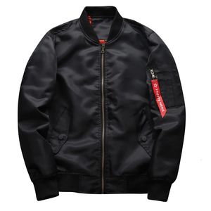 Herfst Oversized Mannelijke Ma1 Legergroen Militaire Jas Ma-1 Pilot Air Jas Mannen Bomber Vlucht Jas 240228