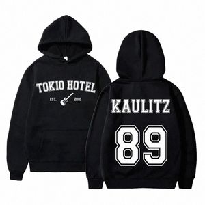 Automne Rock Band Tokio Hotel Imprimer Sweats à capuche pour hommes Femmes Fi Sweats à capuche surdimensionnés Pulls Survêtements Harajuku Vêtements 82bW #