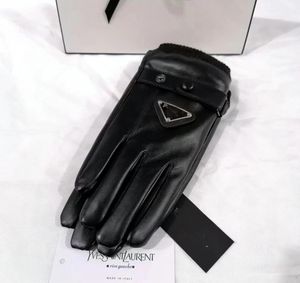 Gants d'automne de couleur unie Designers européens américains pour hommes femmes gants d'écran tactile mode d'hiver smartphone mobile gants à cinq doigts cadeau EE