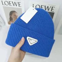 Automne Hiver Brand Triangle Triangle Woolen Hat Out of the Street Couple Hat Hat Chat Cold Cold Cascy Men's Men's Polyday