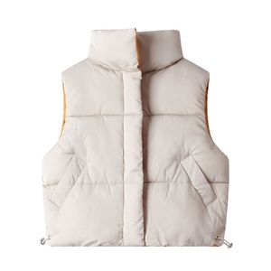 Automne hiver enfants gilets 2-8 ans gilets chauds pour garçons filles épais enfants sans manches veste jaune rouge couleur 211203