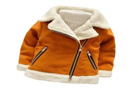 Autunno Inverno Moda Giacca spessa Ragazzi Ragazze Cotone Cappotto sportivo Bambino Costume casual Abbigliamento infantile Abbigliamento sportivo per bambini2276813904