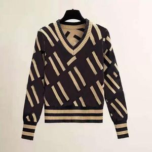 FEN Dames heren truien designer luxe klassiek ontwerp Dameskleding hoodie gebreide trui ronde kraag kasjmier dames jurken vest met capuchon