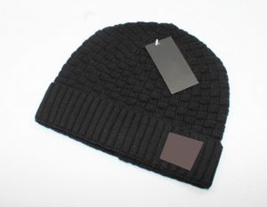 Automne hiver homme bonnet Cool mode chapeaux femme tricot chapeau unisexe chapeau chaud classique casquette noir BRWON tricoté chapeau 5 couleurs livraison directe