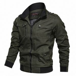 Automne hiver hommes col roulé solide fermeture éclair poche bout à bout Rivet filetage Lg manches vestes manteaux Fi décontracté hauts amples J24c #