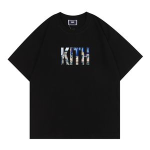 Zomer Designer T-shirt Kith T-shirt Oversized Mannen T-shirts Hoge Kwaliteit Casual Zomer Tees AMERIKAANSE Maat S-XXL