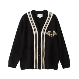 Automne Hiver Nouvelle édition Haute GU Home Classic Little B Beed Calted Woard Cardigan Pull