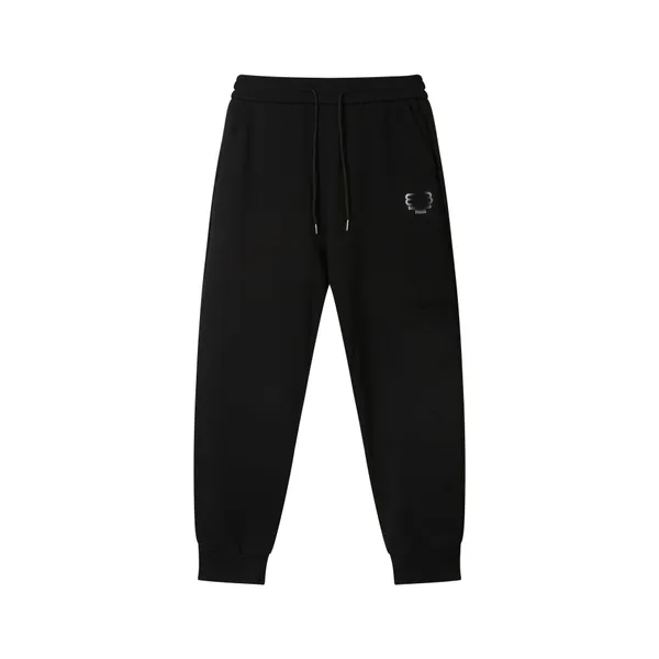 Pantalones de otoño invierno para hombre, pantalones de chándal informales con estampado de letras y cordón, pantalones para correr, ropa de calle XS-L fk