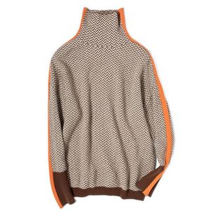Autumn Winter Pullover gebreide truien jumpers voor vrouwen mode 2023 personages wollen bodem vrouwelijke coltrui 2302043