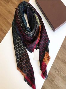 Écharpe hivernale d'automne Top Super Pure Cachemire épais femmes Soft Soft Style Designer châle Luxury Swarves Size du foulard 140140cm5713846
