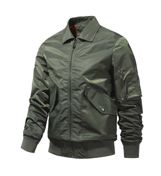 Automne Winter Tactical Army Military CWU45p Bomber Jacket Men Flight Baseball Top Gun B3 Airforce Pilot Flight Breaker G09081822671