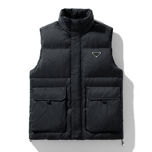 Herfst Winter Ultra Light Warm Leisure Buitenpaar Mouwloze Down Jacket Vest Mencoat Jacketstop Qing