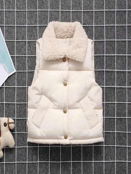 Automne Wintercoat Nouveaux garçons filles sans manche Veste à capuche Cartoon Mabille à imprimé pour enfants