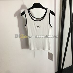 Sport très élastique Top Women Crew Nou Vest Coumter Color Tanks Top Breathable Yoga T-shirt