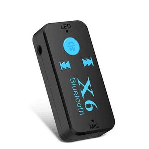 AUX Bluetooth réception fonction TF voiture X6 voiture Bluetooth téléphone mains libres lecteur MP3