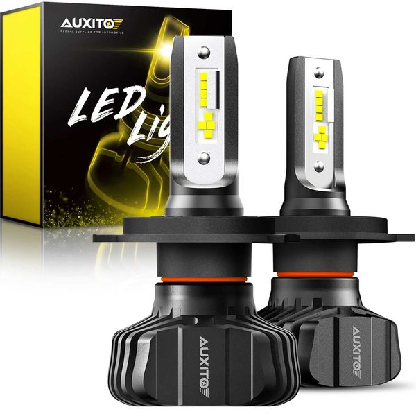 Auxito H LED BEARLA CANBUS HILO HIGH Y BAJO Viga sin error para Audi Honda Toyota HB H LED Bulb Motorcycle Charlamp