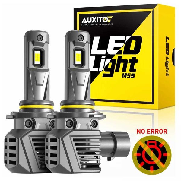 Auxito x H H H LED CANBUS HJP HB HIR HIR LED Turbo Bulbo CANBUS SIN ERROR CSP CHIP K Lámpara de cabeza blanca