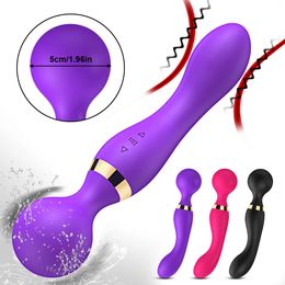 AV Magic Wand Vibrator voor vrouwen krachtige GSPOT Clitoral Stimulator vrouwelijke massager goederen seksspeeltjes paar volwassenen 240507