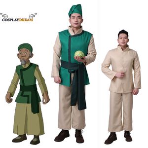 Avatar the Last Airbender Cabbage Merchant Cosplay Kostuum Custom Made Cabbage Merchant Cosplay Outfit Heren Halloween CostumeCosplay