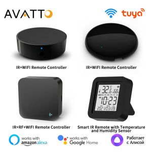 Avatto New WiFi RF IR Universal Remote Controller RF Appliances pour TV DVD AC TUYA Smart Life Control Alexa Google Home