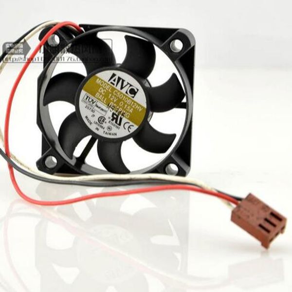 AVC 50*50*10 12 V 0.15A C5010B12HV 5 CM ventilateur de refroidissement de châssis CPU 3 fils