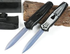 Cuchillo de bolsillo Avegs VI 440C hoja 3D patrón doble acción táctico rescate caza pesca EDC herramienta de supervivencia cuchillos 06552