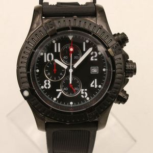 Avenge Limited Gray Dial Watch Quartz Chronograph Battery Power Date Men Watch roestvrijstalen riem zeewolf rubberen heren polshorloges