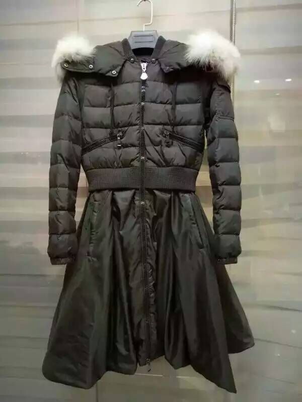 2017 2016 Real Pictures Monklar Sully Full Skirted Fur Trim Puffer Coat ...