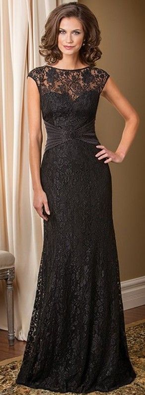 Charcoal Gray Mother Of The Bride Dresses 4